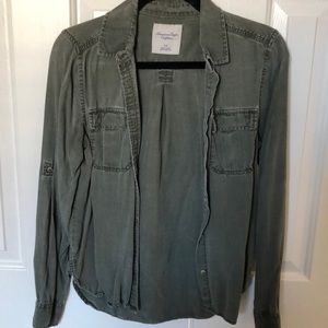 American Eagle cargo shirt-size small